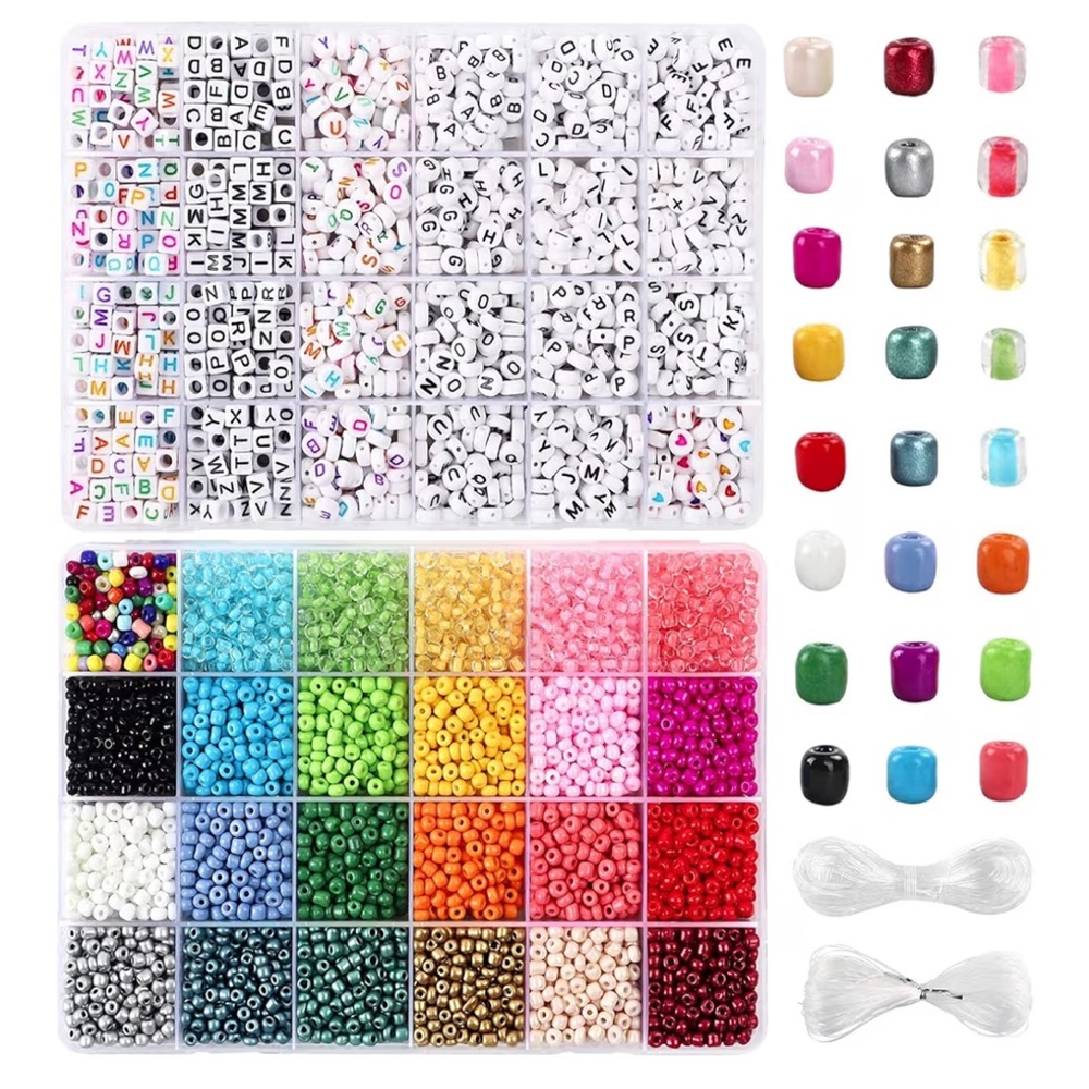 2 Bead Sets for Crafting and Jewelry Making